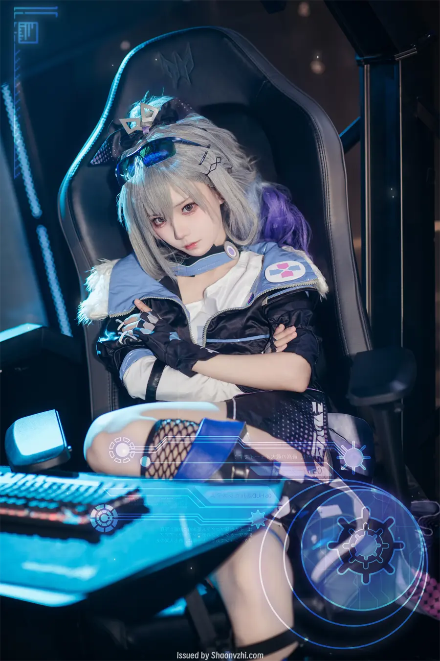 cosplay 花柒Hana 崩坏：星穹铁道 银狼[17P-274M]