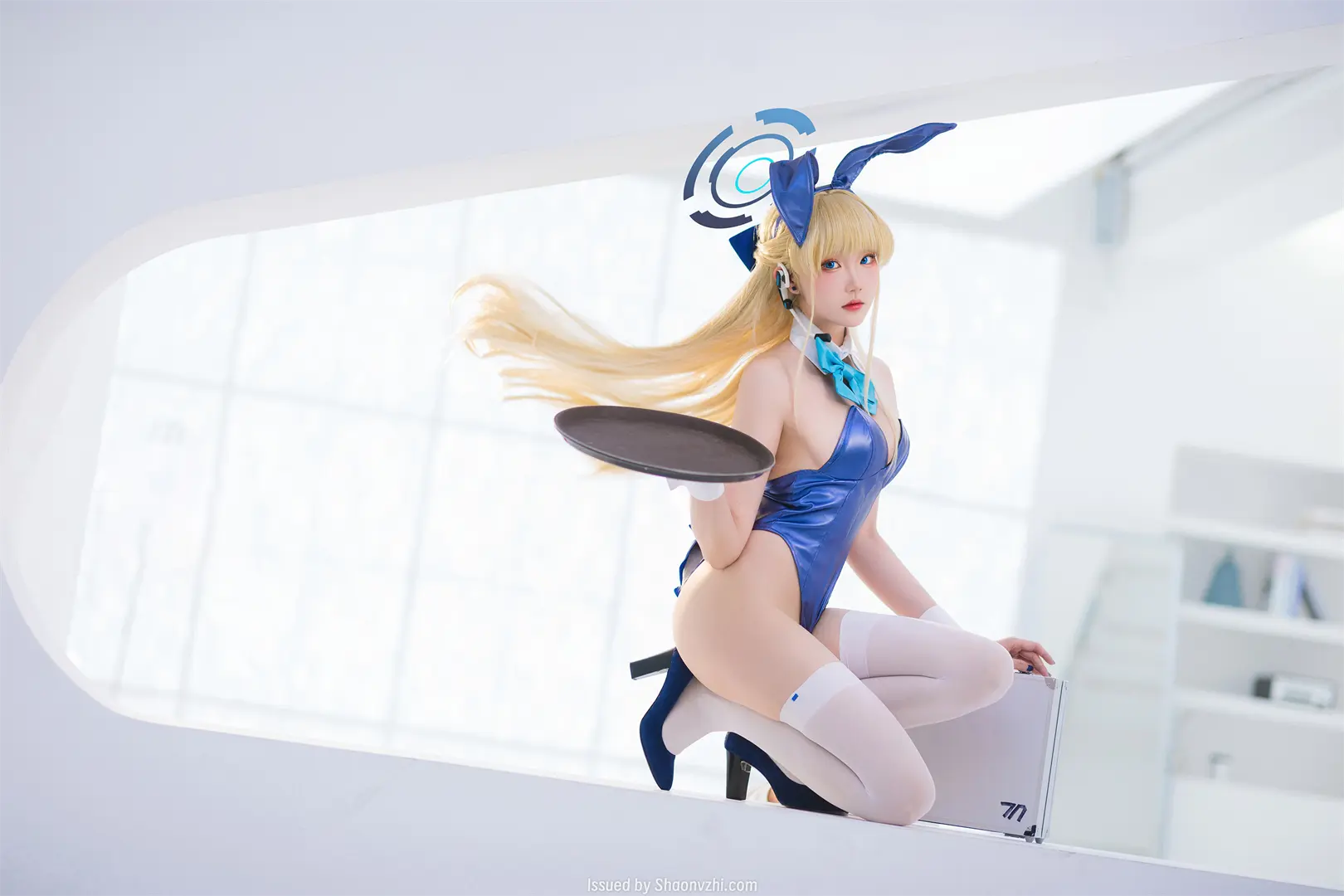 COSPLAY 在线图集 瓜希酱 蔚蓝档案 飞鸟马时 TOKI兔兔[25P/62MB] COSPLAY-第13张