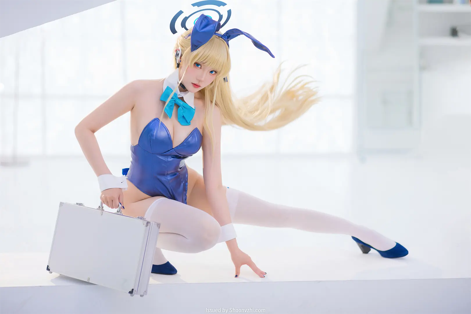 COSPLAY 在线图集 瓜希酱 蔚蓝档案 飞鸟马时 TOKI兔兔[25P/62MB] COSPLAY-第16张