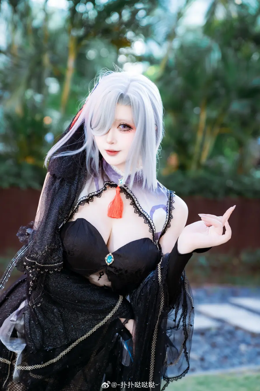 cosplay 原神 花嫁申鹤@酒酿促织nya