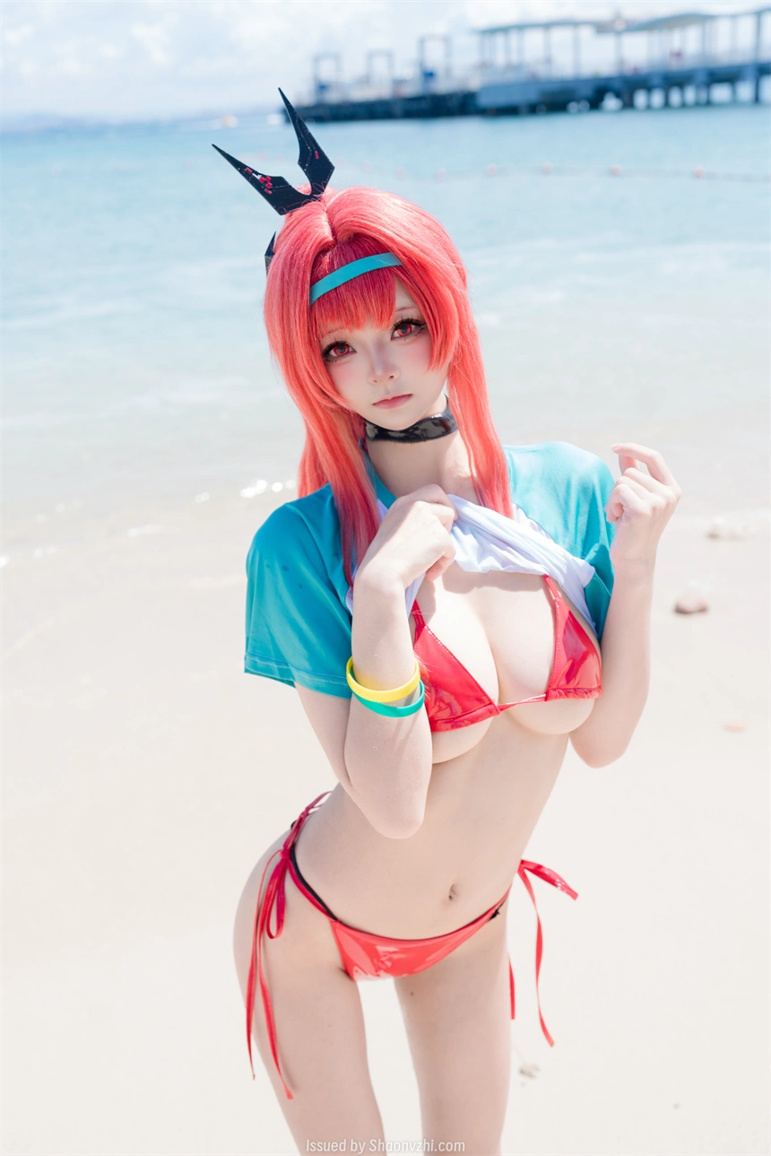 [在线图集] COSPLAY 九柒喵 Nikke 拉毗泳装[11P-348M]