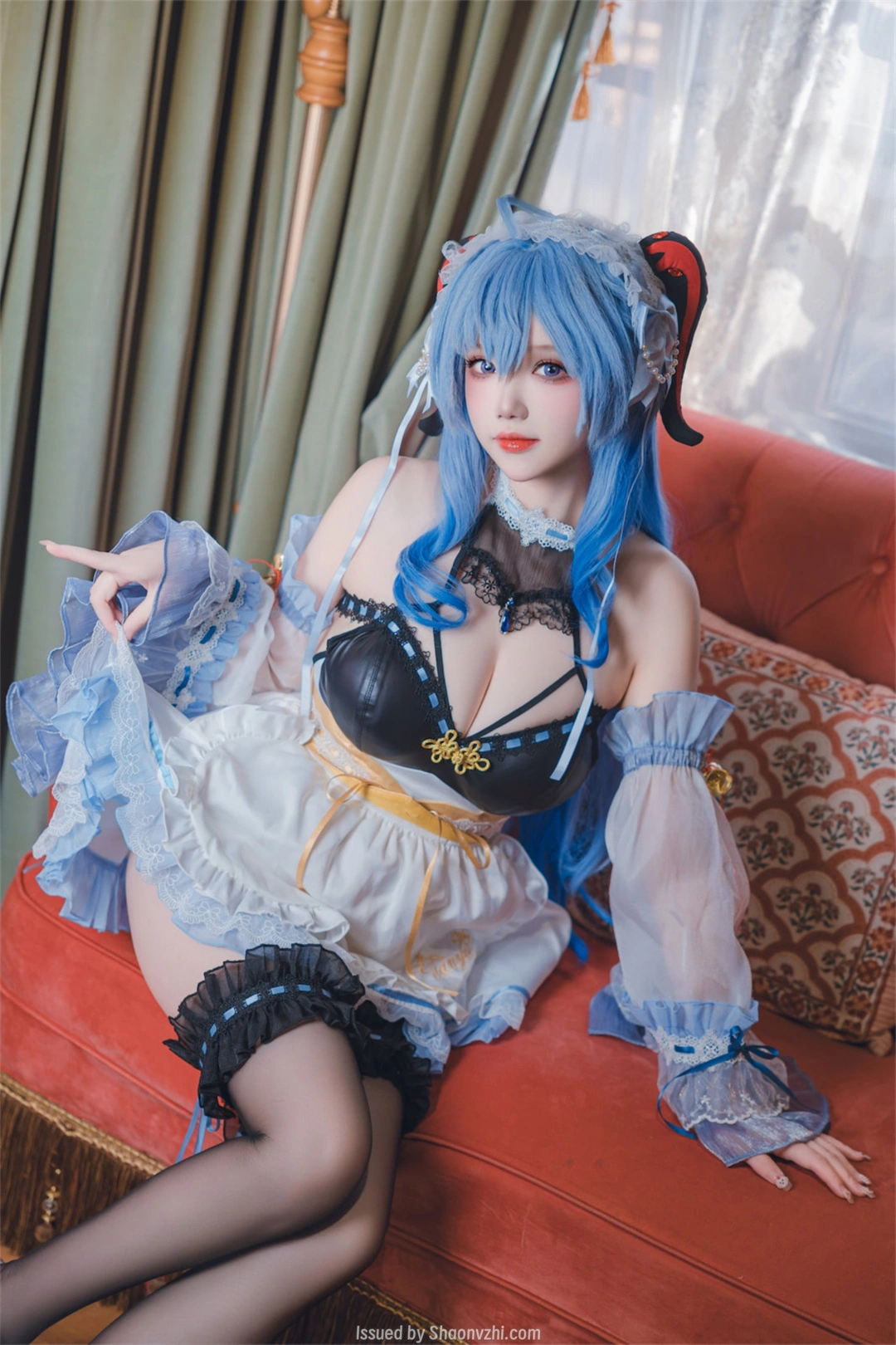 [在线图集] COSPLAY 雪晴Astra 原神 甘雨女仆[31P/1V]