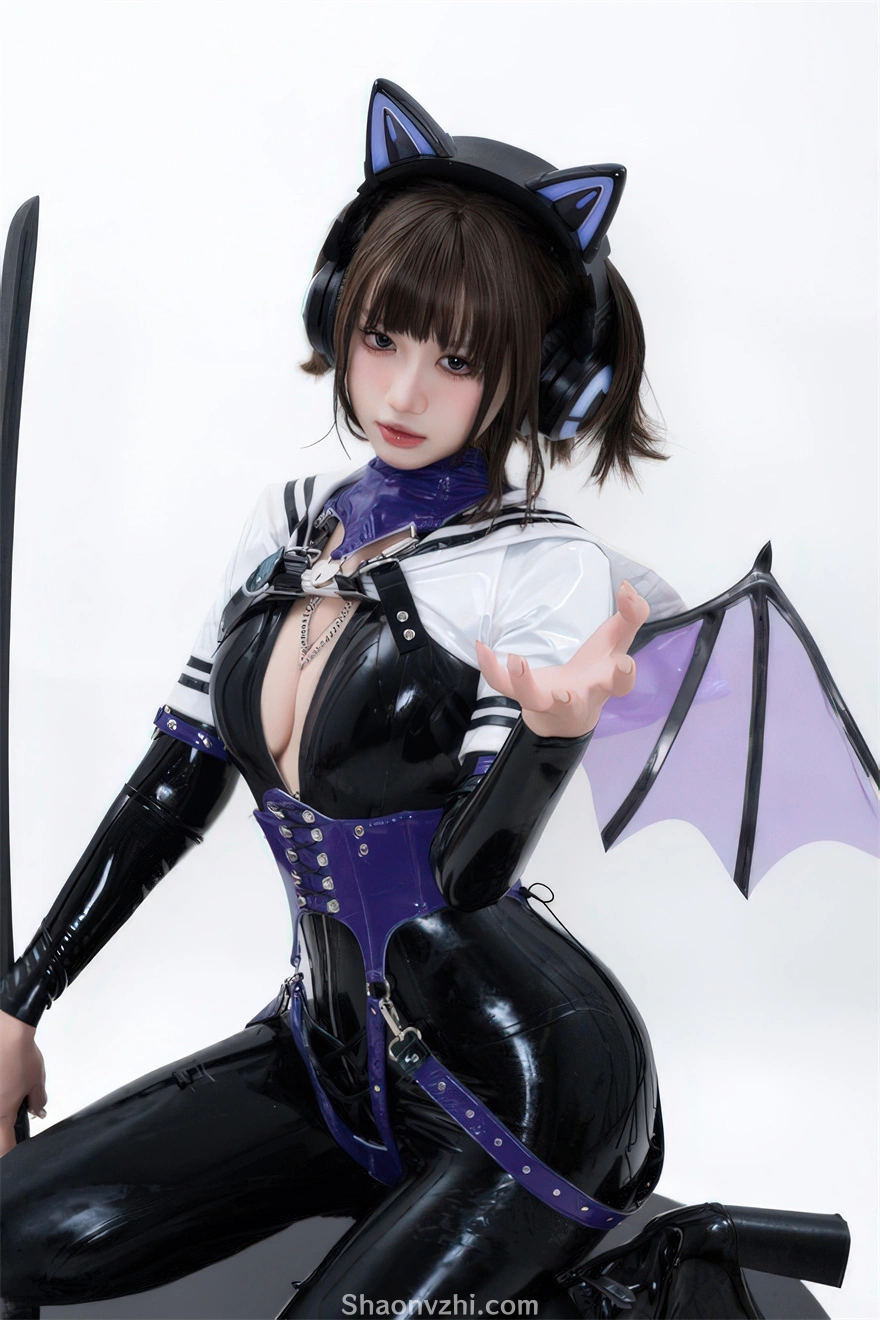 柒柒要乖哦 白棚胶衣[78P]