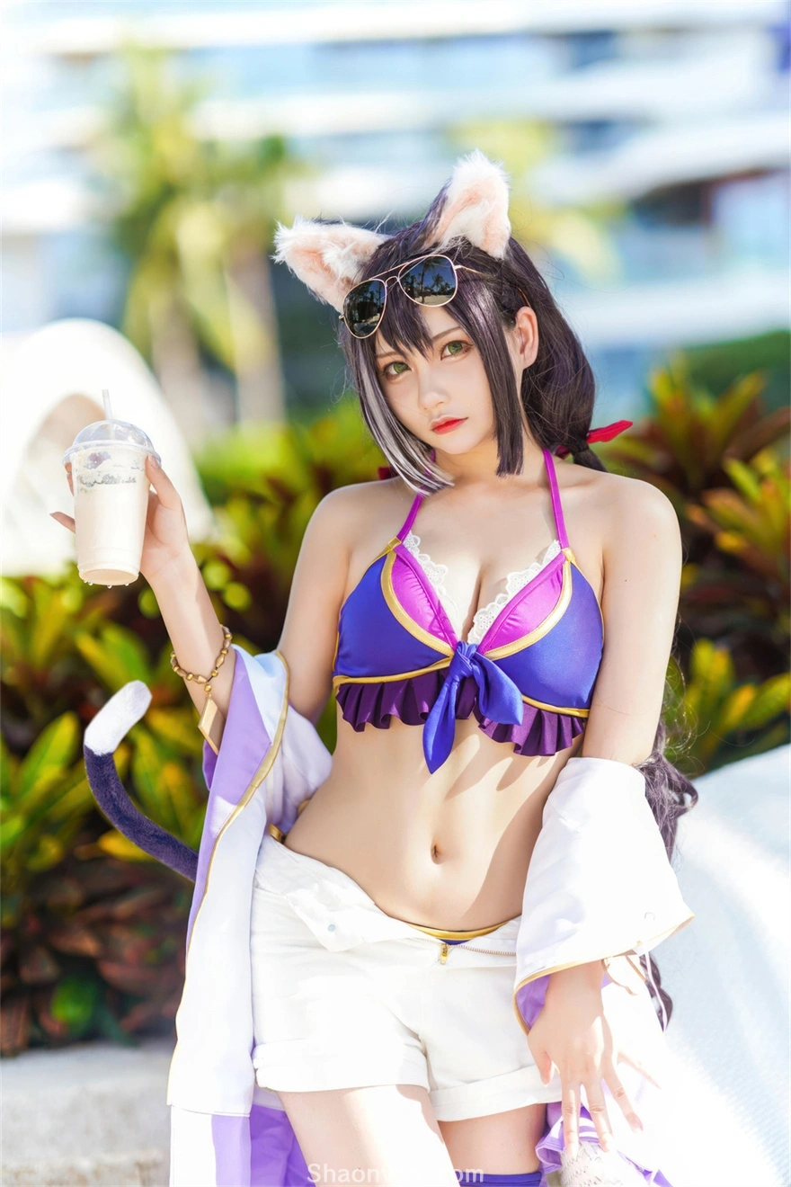[在线图集] COSPLAY 是一只熊仔 公主连结 凯露夏日[19P]